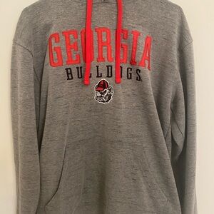 CHAMPION - Georgia Bulldogs Gray Hoodie